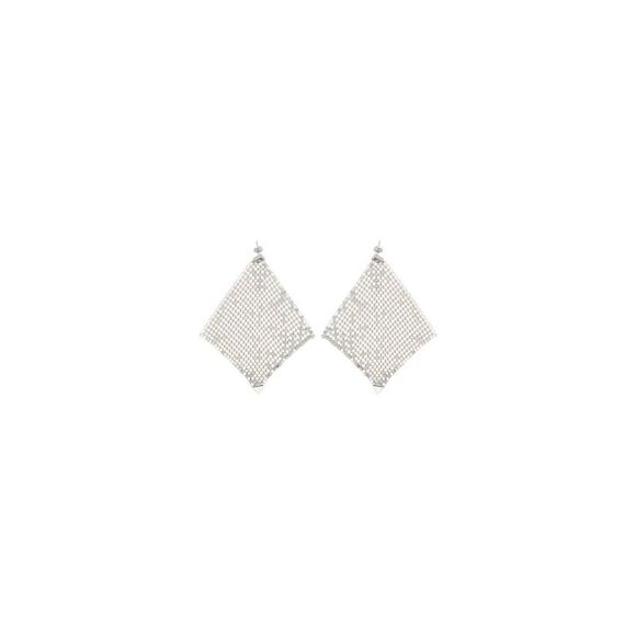 Rabanne Silver Brass Women's Earrings